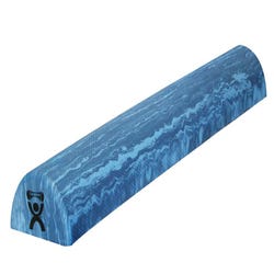 Image for CanDo Half Round Foam Roller, 6 x 36 Inches, Blue Marble from School Specialty
