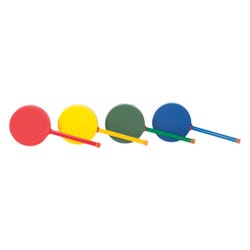 Image for Foam Drum Paddles Set, 12 Inch Handles, Set of 4 from School Specialty