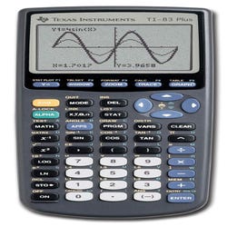 Image for Texas Instruments TI-83 Plus Graphing Calculator from School Specialty