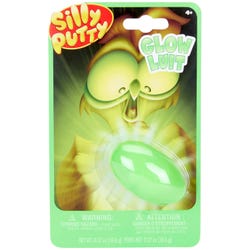 Image for Crayola Silly Putty, Glow-In-The-Dark, Assorted Colors, 0.37 Ounces from School Specialty