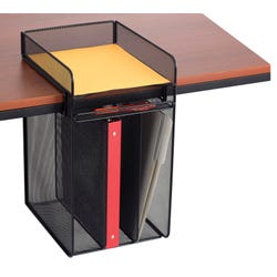 Image for Safco Onyx(TM) Vertical Hanging Desk Storage, Black from School Specialty