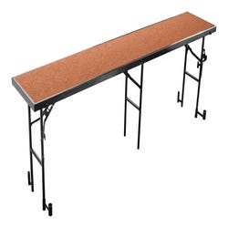 Image for National Public Seating Straight Standing Choral Riser with Hardboard Surface - 96 x 18 x 32 inches from School Specialty