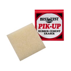 Image for Best Test Rubber Cement Pick Up Eraser, 2 x 2 Inches from School Specialty