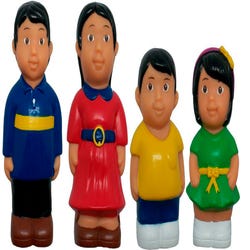 Image for Get Ready Kids Figurines, 5 Inches, Asian Family, Set of 4 from School Specialty