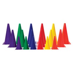 Colored Cones, Medium Weight, 15 Inch, Red 2120764