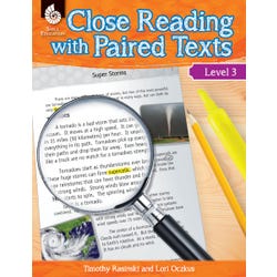 Image for Shell Education Close Reading with Paired Texts Level 3 from School Specialty