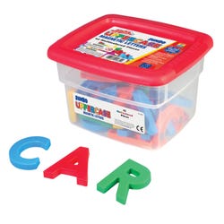 Image for Educational Insights Jumbo Uppercase Magnetic Letters in Tub, 2-1/2 Inches, 3 to 6 Years, Set of 42 from School Specialty
