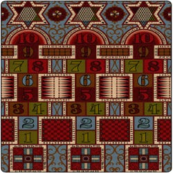 Image for Flagship Carpets Games That Teach Carpet, Rectangle from School Specialty