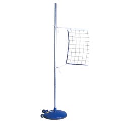 Image for Jaypro Center Game Standard, Blue Base with Gray Upright, 220 Pounds, Each from School Specialty