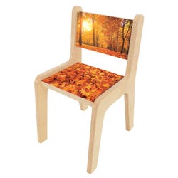 Image for Whitney Brothers Nature View Autumn Chair, 14-Inch Seat, 13-3/4 x 17 x 25-1/2 Inches from School Specialty