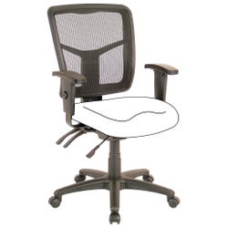Image for Classroom Select Mesh Mid-Back Chair Frame Only, 25-1/4 x 23-1/2 x 40-1/2 Inches, Black from School Specialty