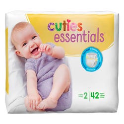 Image for Cuties Diaper, Size 2, 12-18 Pounds, 168 Count from School Specialty