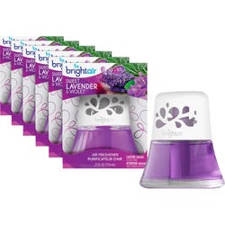 Image for Bright Air Scented Oil Air Freshener, 2.5 Ounce, Sweet Lavender & Violet, Pack of 6 from School Specialty