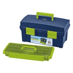 Image for Artist Select Storage Box with Inner Organizer Box, 16 Inches, Blue/Green from School Specialty