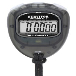 Accusplit Survivor 2 Series Stopwatch, Smoke, Item Number 1540603