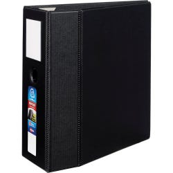 Image for Avery Heavy Duty Binder with Label Holder, 5 Inch D-Ring, Black from School Specialty
