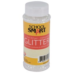 Image for School Smart Craft Glitter, 4 Ounces, Diamond Dust from School Specialty