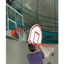 Image for Bison Easy up Youth 5-in-1 Adjustable Youth Goal, 48 x 32 Inch Backboard from School Specialty