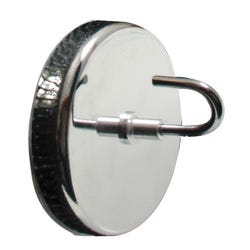 Image for Baumgartens Magnetic Hook, 20 lb Capacity, Chrome from School Specialty