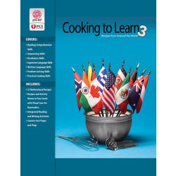 Image for PCI Educational Publishing Pro-Ed Cooking to Learn 3: Reading & Writing Activities Softcover Binder, 300 Pages from School Specialty