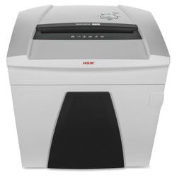 Image for HSM of America Cross-Cut Shredder, 31 Sheets per Pass, 20 fpm, 55 dB, 21-1/3 X 17-1/3 X 33-1/3 in, Black/Silver from School Specialty