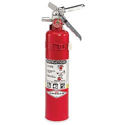 Image for Frey Scientific Dry Chemical Fire Extinguisher with Mounting Bracket, 6 X 4 X 16 in, 2-1/2 lb, Steel from School Specialty