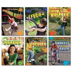 Image for Frey Scientific Simple Machines Books, Softcover, Set of 6 from School Specialty
