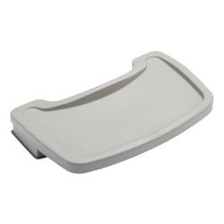 Image for Rubbermaid Sturdy Chair Tray, 18-1/2 x 11-1/2 x 3-1/4 Inches, Platinum from School Specialty