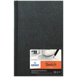 Image for Canson Basic Hardcover Sketchbook, 5-1/2 x 8-1/2 Inches, 65 lb, 108 Sheets from School Specialty