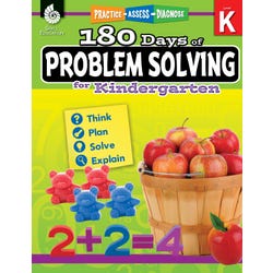Image for Shell Education 180 Days of Problem Solving for Kindergarten from School Specialty
