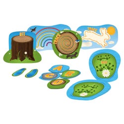 Image for Visualz Nature Walk Sensory Pathway Part I Set, 44 Decals from School Specialty