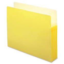 Image for Smead Expanding File Pocket, Letter Size, 5-1/4 Inch Expansion, Yellow from School Specialty