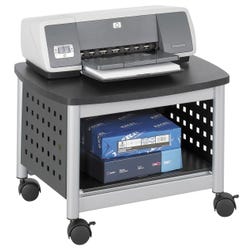 Image for Safco Scoot Printer Stand, Laminate Top, Steel, Black, Powder Coated from School Specialty
