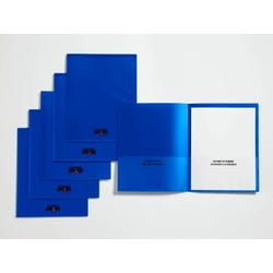 Image for School Smart Take Home Folder, Blue, Set of 24 from School Specialty