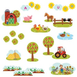 Image for Sportime Farm Sensory Pathway Set, 55 Decals from School Specialty