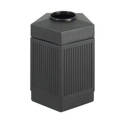 Image for Safco Canmeleon Open Top Pentagon Receptacle, 45 Gallons, Black from School Specialty