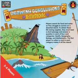 Image for Learning Well Drawing Conclusions Shipwrecked Game, Reading Levels 2.5 to 3.5 from School Specialty
