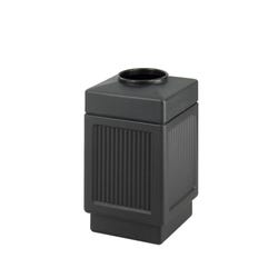 Image for Safco Canmeleon Open Top Square Receptacle, 38 Gallon, Black from School Specialty