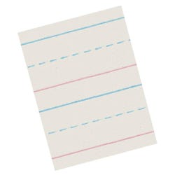 Image for School Smart Zaner-Bloser Paper, 5/8 Inch Ruled, 10-1/2 x 8 Inches, 500 Sheets from School Specialty