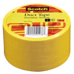 Image for Scotch Duct Tape, 1.88 Inches x 20 Yards, Sunshine Yellow from School Specialty