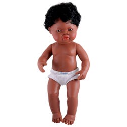 Image for Miniland Multicultural Doll, African American Boy, 15 Inches from School Specialty