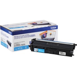 Image for Brother Ink Toner Cartridge, TN433C, Cyan from School Specialty