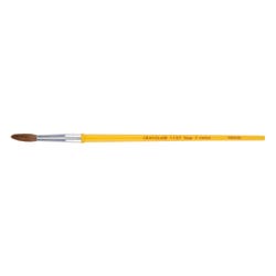 Image for Crayola 1127 Camel Hair Watercolor Brushes, Round Type, Short Handle, Size 7 , Each from School Specialty