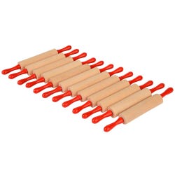 Image for Marvel Education Company Rolling Pins, 7 Inches, Set of 12 from School Specialty