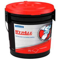 Image for WYPALL Waterless Cleaning Wipes, Orange Citrus Scent, 75 Per Bucket, Pack of 6 Buckets from School Specialty