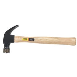 Image for Stanely Wood Handled 16 oz. Curved Claw Hammer from School Specialty