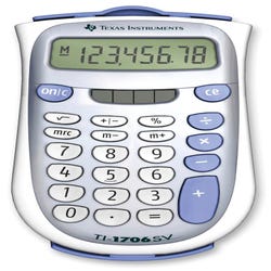 Image for Texas Instruments TI-1706 SuperView 8-Digit Calculator from School Specialty