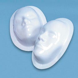 Image for Educational Insights Plastic Face Mask Form, White from School Specialty