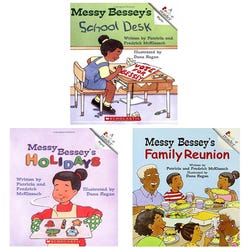 Image for Achieve It! Messy Bessey Book Series Variety Pack, Grades K to 2, Set of 6 from School Specialty