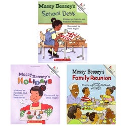 Image for Achieve It! Messy Bessey Book Series Variety Pack, Grades K to 2, Set of 6 from School Specialty